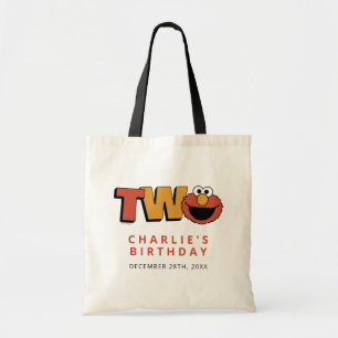 Bolsa Tote Rua Sésamo Elmo - Segundo Aniversário