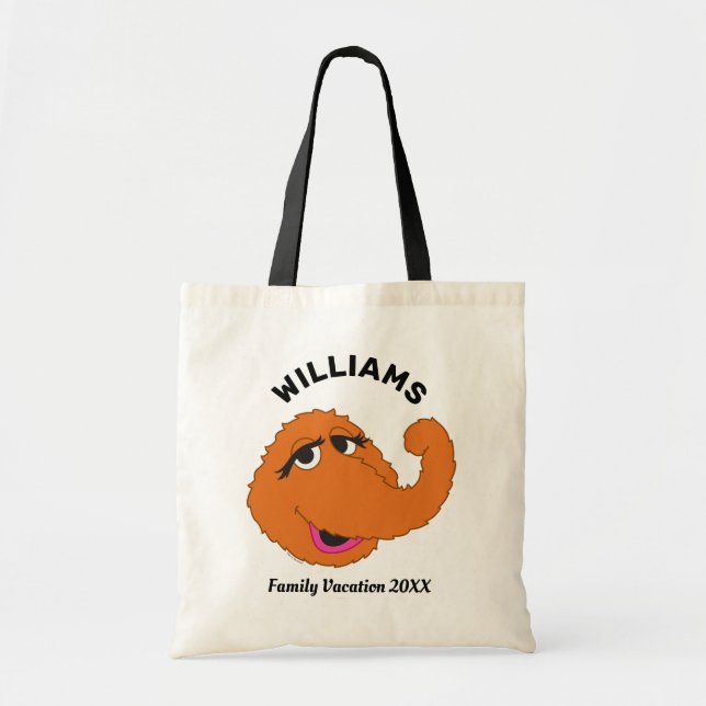 Bolsa Tote Rua Sésamo | Férias Familiares Snuffleupagus (Frente)