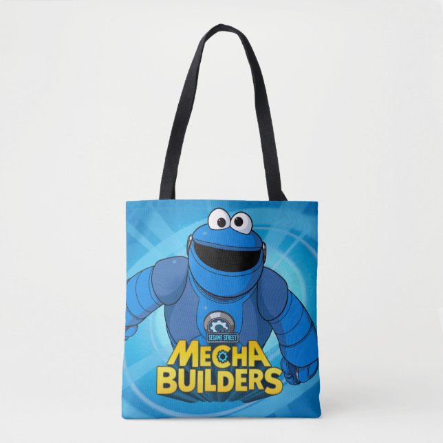 Bolsa Tote Rua Sésamo | Mecha Builders Cookin Action (Frente)