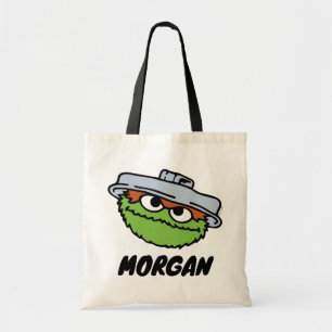 Bolsa Tote Rua Sésamo Oscar the Grouch Adicione seu nome