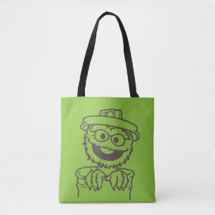 Bolsa Tote Rua Sésamo Oscar the Grouch Bright