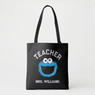Bolsa Tote Rua Sésamo   Professor de Monstro das Bolachas