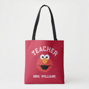 Bolsa Tote Rua Sésamo Professor Elmo Face