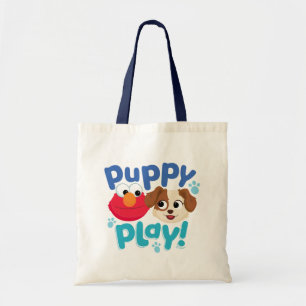 Bolsa Tote Rua Sésamo Puppy Play Elmo & Tango