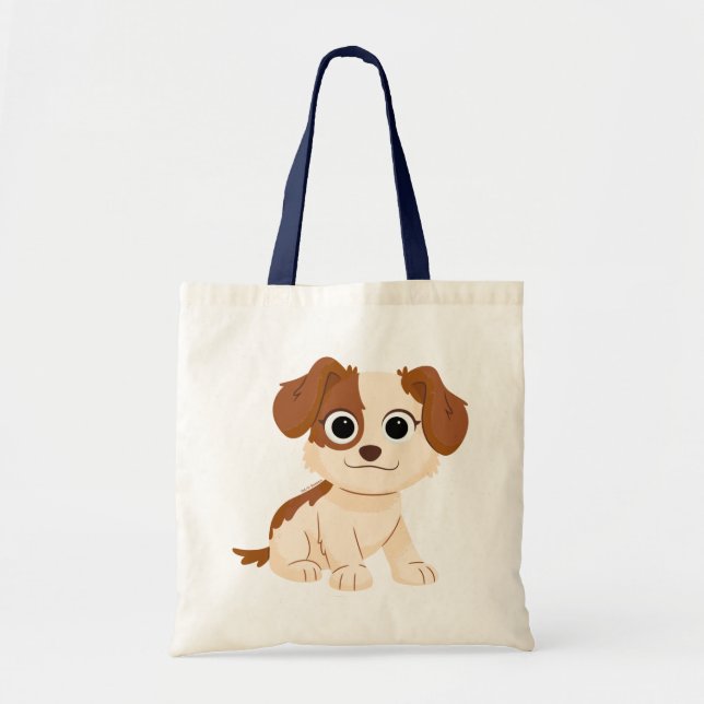 Bolsa Tote Rua Sésamo | Puppy Tango da Elmo (Frente)