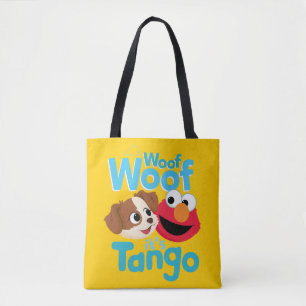 Bolsa Tote Rua Sésamo Woof It's Tango & Elmo