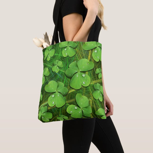 Bolsa Tote Rua Verde Shamrock iPhone 5 Case-Mate de Patrick (Close Up)