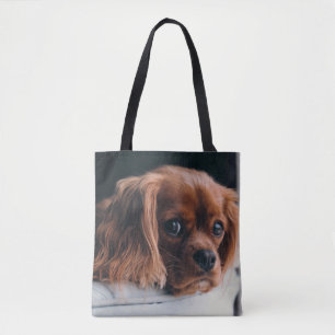 Bolsa Tote Ruby Cavalier Rei Charles Spaniel