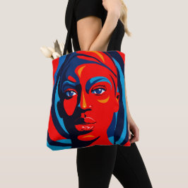 Bolsa Tote Ruby em vermelho devastador