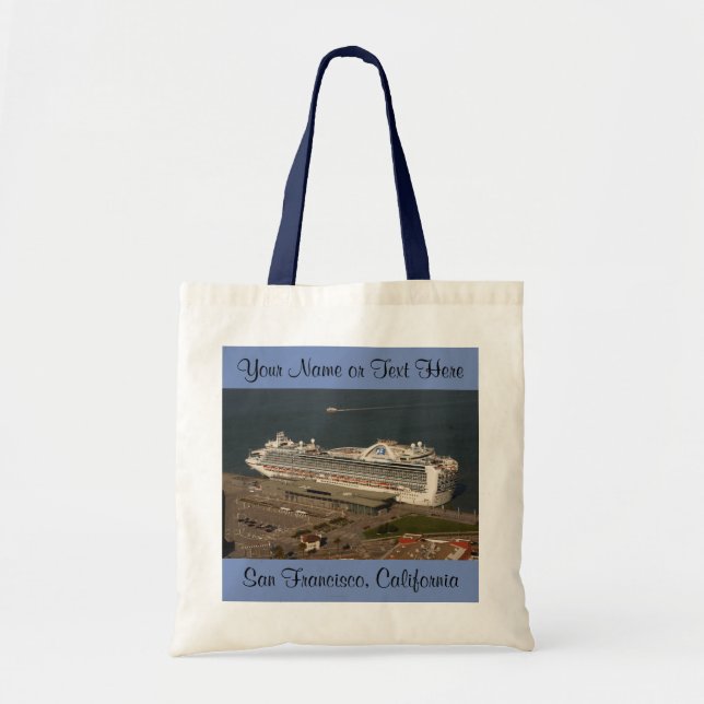 Bolsa Tote Ruby Princess Cruise, SF Tote Bag (Frente)