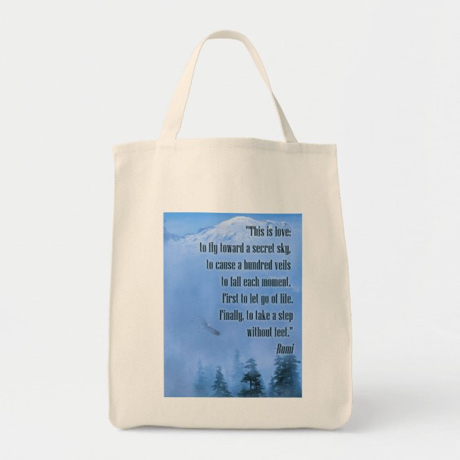Bolsa Tote Rumi no amor (Frente)