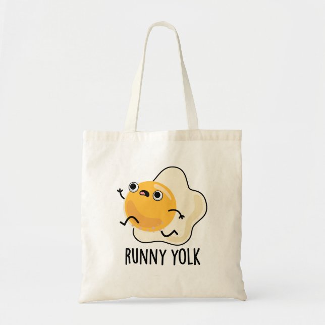 Bolsa Tote Runny Yolk Funny Comida Ovo (Frente)