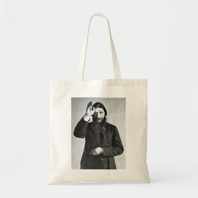 Bolsa Tote Russo Grigori místico Yefimovich Rasputin (Frente)