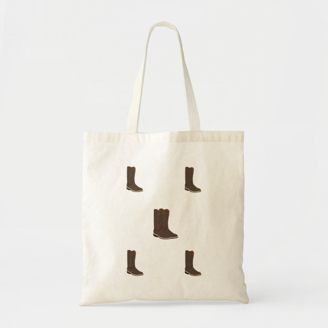 Bolsa Tote Rustic Boots (Frente)