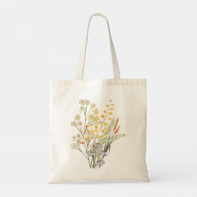 Bolsa Tote Rustic Florals (Verso)
