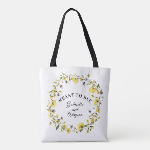 Bolsa Tote Rústico Feito para Abelha