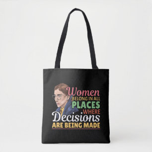 Bolsa Tote Ruth Bader Ginsburg Juiz Feminista