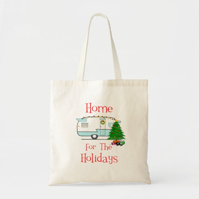Bolsa Tote RV Casa Para Feriados (Frente)