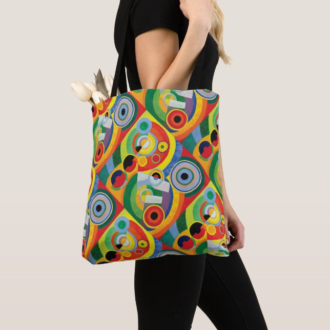 Bolsa Tote Rythme Joie de Vivre por Robert Delaunay (Close Up)