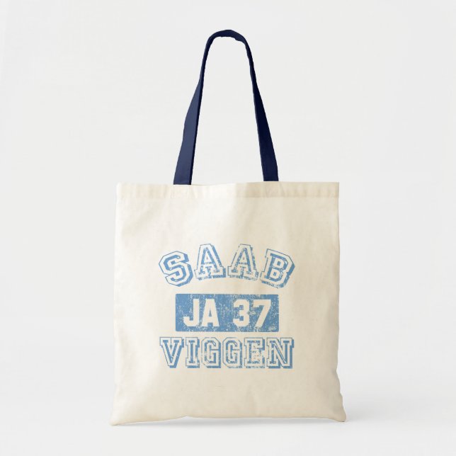 Bolsa Tote Saab Viggen - AZUL (Frente)