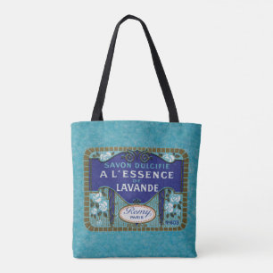 Bolsa Tote Sabão antigo da lavanda francesa