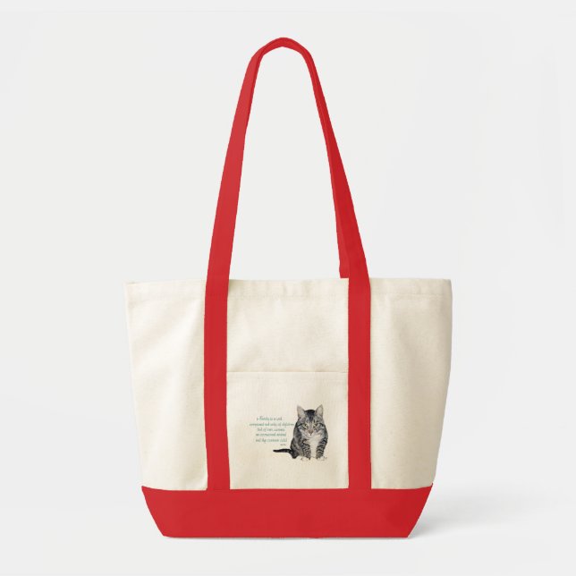Bolsa Tote Sabedoria Felina - Dinâmicas Familiares (Frente)