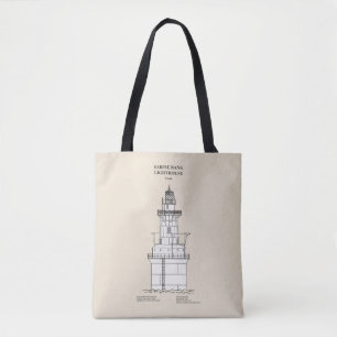 Bolsa Tote Sabine Bank Lighthouse - Texas - SBD