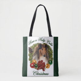 Bolsa Tote Sable Rough Collie Natal
