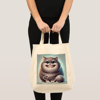 Bolsa Tote Sac chat “Me regarde pas“