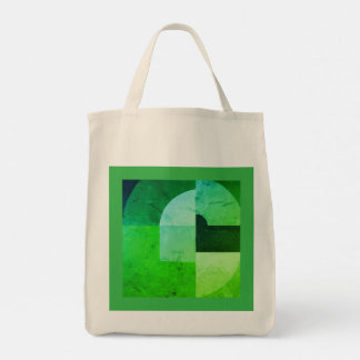 Bolsa Tote Sac fourre-tout art vert flach