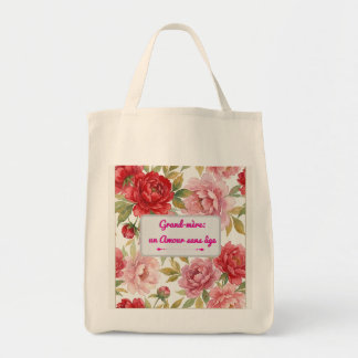 Bolsa Tote Sac fourre-tout Pivoines