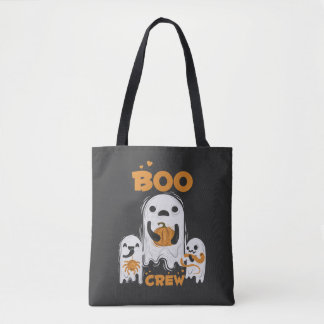 Bolsa Tote Saca Boo Crew Fantasma Halloween