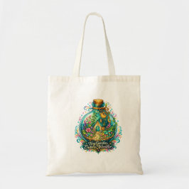 Bolsa Tote Saca Botânico do Jardim das Fadas Caprichoso