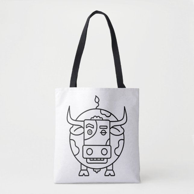 Bolsa Tote Saca Clueless Bull (Frente)