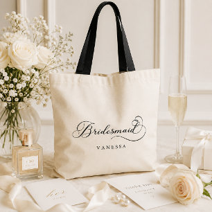 Bolsa Tote Saca de casamento personalizada para madrinhas