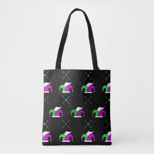 Bolsa Tote Saca de Chapéu de Bobo do Carnaval