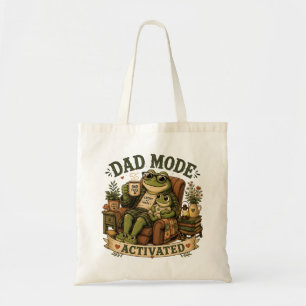 Bolsa Tote Saca de compras do Papai Sapo Bonito, Dia dos Pais