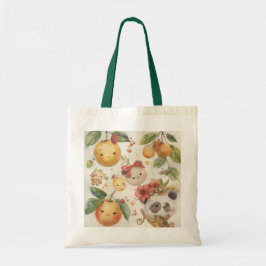 Bolsa Tote Saca de Compras Frutinha Fofa