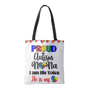 Bolsa Tote Saca de compras Proud Autism Nana