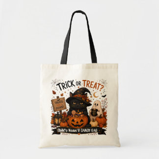 Bolsa Tote Saca de Doces de Halloween Personalizada para Cria