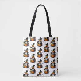 Bolsa Tote Saca de Gnome de Halloween