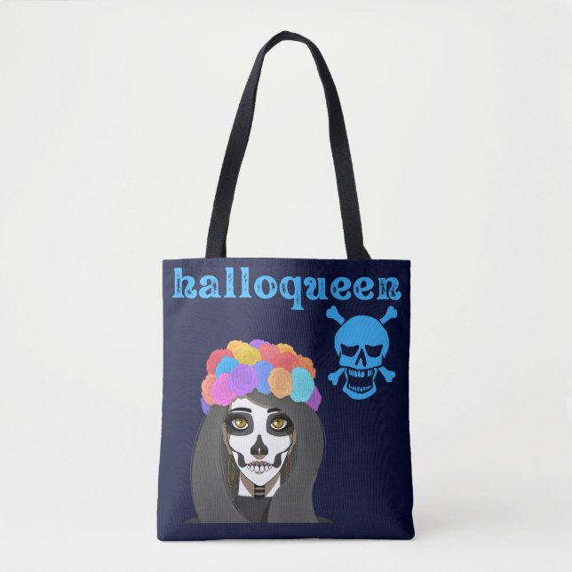 Bolsa Tote saca de Halloween (Frente)