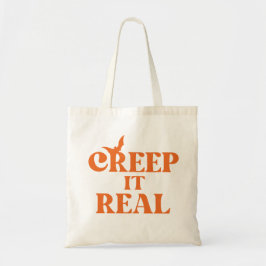 Bolsa Tote Saca de Halloween Creep It Real Outono