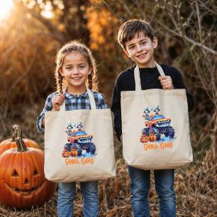 Bolsa Tote Saca de Halloween da Gangue dos Goblins para Doces