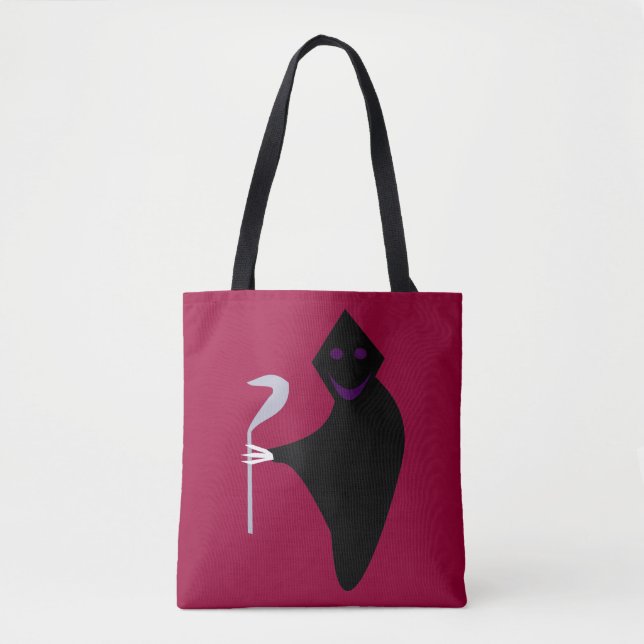 Bolsa Tote Saca de Halloween da Morte (Frente)