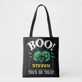 Bolsa Tote Saca de Halloween de Doces e Guloseimas Personaliz