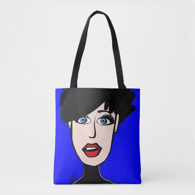 Bolsa Tote Saca de Lona Oh Okay (Frente)