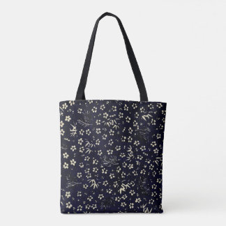 Bolsa Tote Saca de mão Chiyogami Japonês | Era Taisho Bambu &