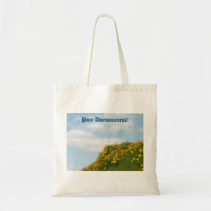 Bolsa Tote Saca de mão da pura maravilha! Flores de Papoula d