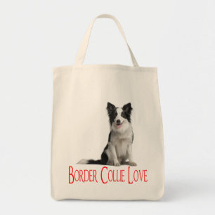 Bolsa Tote Saca de mão de cachorro Border Collie de estimação